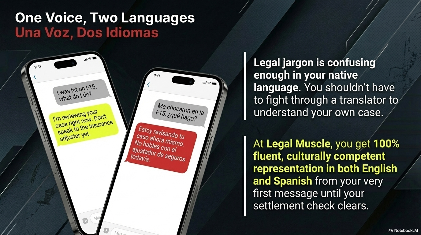 Bilingual representation — English and Spanish from day one